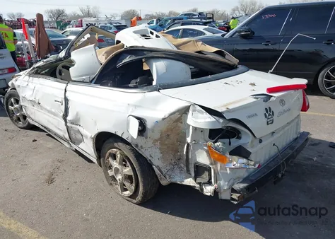 2002 Toyota Camry Solara Sle V6 из США, поврежденный, VIN 2T1FF28P22C586084